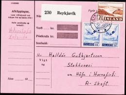 1957. Landscapes. 10 Kr. Fylgibréf. REYKJAVIK 2.II.61. (Michel: 318) - JF180968 - Unused Stamps