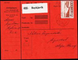 1957. Landscapes. 10 Kr. Fylgibréf. REYKJAVIK 29.IX.61. (Michel: 318) - JF180960 - Ongebruikt