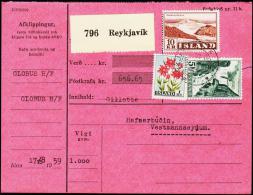 1956. Electric Power Plants And Waterfalls. 5 Kr.  Fylgibréf. Postkrafa 21,50 Kr. REYKJ... (Michel: 310) - JF180977 - Unused Stamps