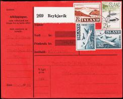 1959. Fauna. 2 Kr. Birds. Fylgibréf. Postkrafa 571,50 Kr. REYKJAVIK 27.IX.61. (Michel: 337) - JF181007 - Ongebruikt