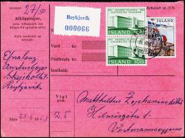 University Of Island. 10 Kr. Perf. Fylgibréf. REYKJAVIK 28.VIII.63. (Michel: 358A) - JF181027 - Cartas & Documentos