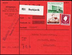 University Of Island. 10 Kr. Perf. Fylgibréf. Postkrafa 614 Kr. REYKJAVIK 31.I.62. (Michel: 358A) - JF181041 - Brieven En Documenten