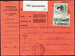 1957. Jonas Hallgrimsson. 5 Kr. Fylgibréf. SIGLUFJÖRDUR 24.V.59. (Michel: 322) - JF181056 - Ongebruikt