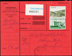 University Of Island. 10 Kr. Perf. Fylgibréf. FASKRUDSFJÖRDUR 29.1.64. (Michel: 358A) - JF181048 - Lettres & Documents