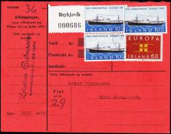 1964. EIMSKIPAFÉLAG ISLANDS. 10 Kr.  Fylgibréf. REYKJAVIK 26.V. 1964. (Michel: 377) - JF181124 - Cartas & Documentos