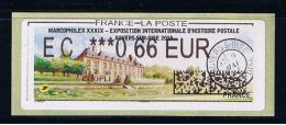 ATM- NABANCO  IER - EC 0.66 EUR, CODE DATAMATRIX, Papier Marcophilex - 2010-... Illustrated Franking Labels
