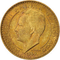 Monnaie, Monaco, Rainier III, 10 Francs, 1950, SUP, Aluminum-Bronze, KM:130 - 1949-1956 Old Francs