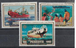 Penrhyn. 1983. World Communication Year. MNH Set. SCV = 3.75 - Penrhyn