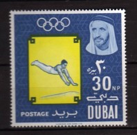 Dubai ** - 1964 - Jeux Olympiques De Tokyo. Yvert,  50  NEUF.   Vedi Descrizione - Dubai