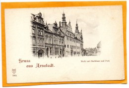 Gruss Aus Arnstadt 1900 Postcard - Arnstadt