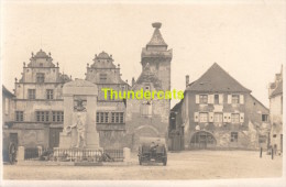 CPA 68 CARTE DE PHOTO ROUFFACH PLACE MONUMENT - Rouffach