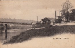 Cpa Ak Pk 2 Scans DEP 78  PRECURSEUR CROISSY SUR SEINE LE PONT - Croissy-sur-Seine