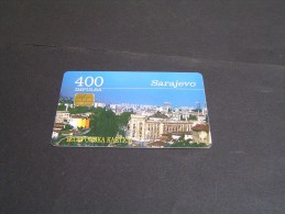 BOSNIA Sarajevo Phonecard; - Bosnie