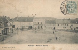 60  Noailles Place Du Marché   CPA 1907 - Noailles