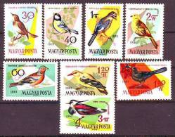 HUNGARY - 1961. Birds Of Woods And Fields - MNH - Nuevos