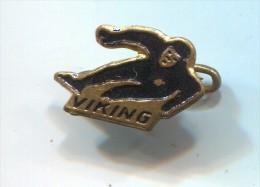 VIKING - Figure Skating, Skates, Vintage Pin, Badge - Eiskunstlauf