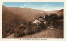 CPA - SAINT-HIPPOLYTE (25) - Aspect De La Chapelle En 1945 - Saint Hippolyte