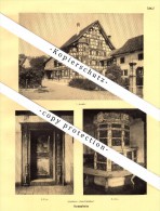 Photographien / Ansichten , 1927 , Stammheim , Unterstammheim , Bez. Andelfingen , Prospekt , Architektur , Fotos !!! - Andelfingen
