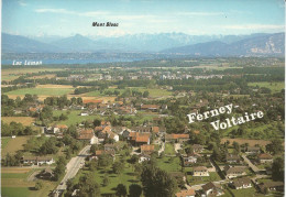 CPM De Ferney Voltaire Alt 436 M (Ain) La Ville  Le Lac Léman Et Le Mont Blanc 4807 M - Ferney-Voltaire