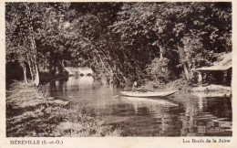 CPA  -    MEREVILLE    -    Les Bords De La Juine - Mereville