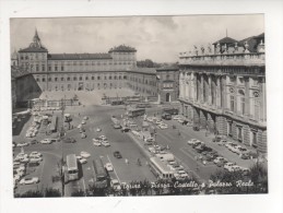 Carte Postale TORINO PIAZZA  CASTELLO E PALAZZO REALE  ITALIE PANORAMA - Palazzo Reale