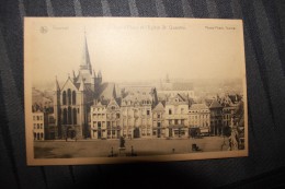 PP - BELGIQUE -TOURNAI - La Grand Place Et 'église St Quentin - Doornik