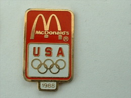 Pin´s Mc DONALD´S USA 1988 - McDonald's