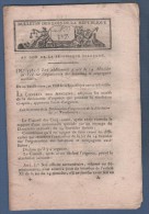 BULLETIN DES LOIS AN VIII - OCTROI BREST - ARMEE FRANCAISE EN BATAVIE - CONTRIBUTIONS PRELEVEMENT - Décrets & Lois