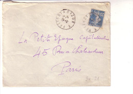 Convoyeur  Belfort à Dijon A  Territoire De Belfort Côte D'Or 1924 - Poste Ferroviaire