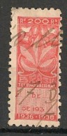 Timbres - Amérique - Brésil - Timbre Taxe - Fiscal - Tesouro Nacional - 1936-1938 - 200 Reis - - Segnatasse