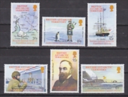 British Antarctic Territory 2001 Scottish National Antarctic Expedition 6v ** Mnh (26274C) - Unused Stamps