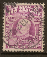 NZ 1909 2d KEVII SG 388 U #QM201 - Usados