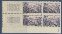 N° 1041 Martinique 20f - Date 27-09-56 - 1950-1959