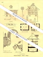 Photographien / Ansichten , 1927 , Marthalen , Thalwil , Horgen , Binziken , Grüningen , Prospekt , Architektur , Fotos - Grüningen