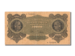 Billet, Pologne, 10,000 Marek, 1922, 1922-03-11, TTB+ - Pologne