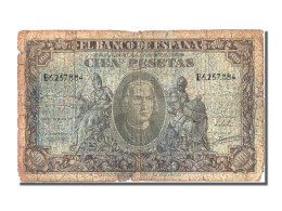 Billet, Espagne, 100 Pesetas, 1940, 1940-01-09, B - 100 Pesetas