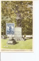 Danemark -monument Du Soldat Danois à Fredericia ( CM De 1957 à Voir) - Maximumkaarten