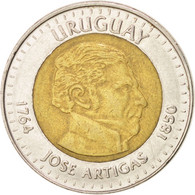 Monnaie, Uruguay, 10 Pesos Uruguayos, 2000, TTB, Bi-Metallic, KM:121 - Uruguay