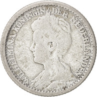 Monnaie, Pays-Bas, Wilhelmina I, 25 Cents, 1917, TB+, Argent, KM:146 - 25 Cent