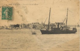 CPA-1913-29-ILE TUDY-VUE De La CALE De LOCTUDY-R° Taché-BE - Ile Tudy