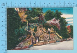 USA Kansas City   ( Spring Cliff Drive Kansas City  MO. ) Linen Postcard CPSM 2 Scans - Kansas City – Missouri