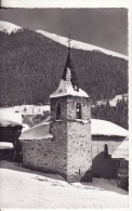 VERBIER (Valais-Suisse)  Vue Sur Clocher De L'église En Hiver - VOIR 2 SCANS - - Verbier
