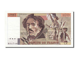 Billet, France, 100 Francs, 100 F 1978-1995 ''Delacroix'', 1978, SUP+ - 100 F 1978-1995 ''Delacroix''