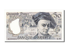 Billet, France, 50 Francs, 50 F 1976-1992 ''Quentin De La Tour'', 1984, NEUF - 50 F 1976-1992 ''Quentin De La Tour''