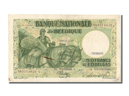 Billet, Belgique, 50 Francs-10 Belgas, 1944, 1944-12-29, TB+ - Andere & Zonder Classificatie