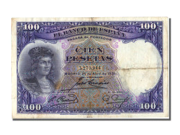 Billet, Espagne, 100 Pesetas, 1931, TTB - 100 Pesetas