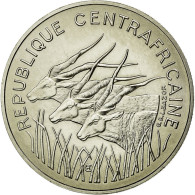 Monnaie, République Centrafricaine, 100 Francs, 1975, FDC, Nickel, KM:E4 - Other - Africa