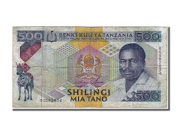 Billet, Tanzania, 500 Shilingi, 1993, TTB - Tanzania