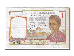 Billet, Indochine Française, 1 Piastre, 1949, SUP - Indochina