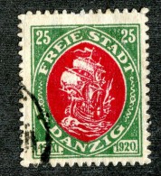 5297 Y Danzig 1921  Michel # 55 (o) ( Cat. €2.50 ) - Sonstige & Ohne Zuordnung